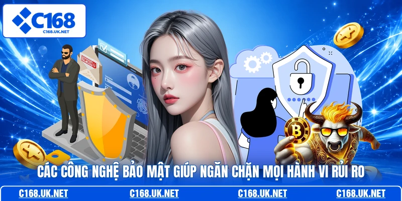 Các công nghệ bảo mật giúp ngăn chặn mọi hành vi rủi ro