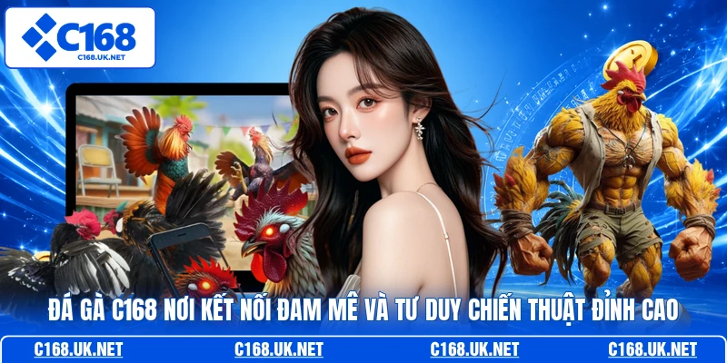 Đá gà C168 nơi kết nối đam mê và tư duy chiến thuật đỉnh cao