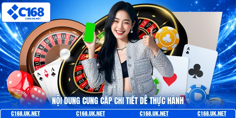 Nội dung cung cấp chi tiết dễ thực hành